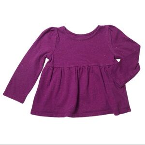 Circo Purple Top w/ Gold Sparkles
